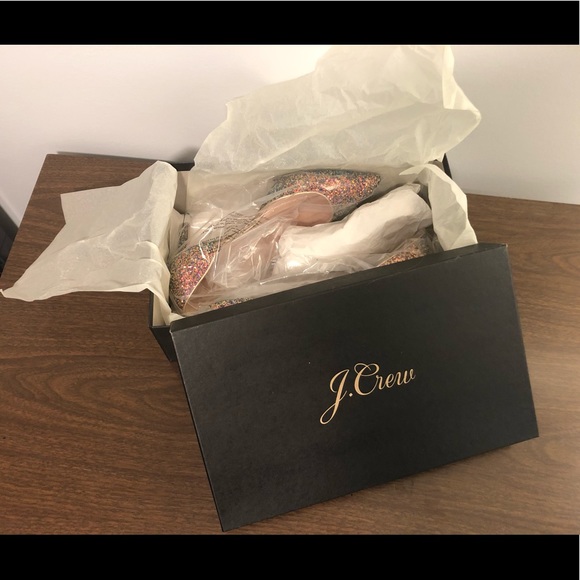 💗🦄 J Crew Glitter D’Orsay Pumps - Picture 8 of 8